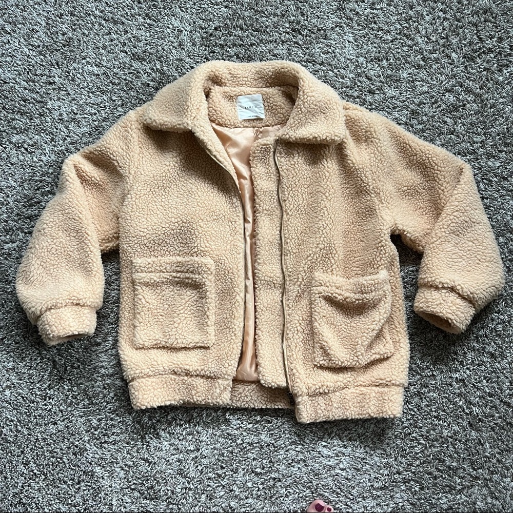 Elodie Teddy Bear Coat / Sherpa jacket